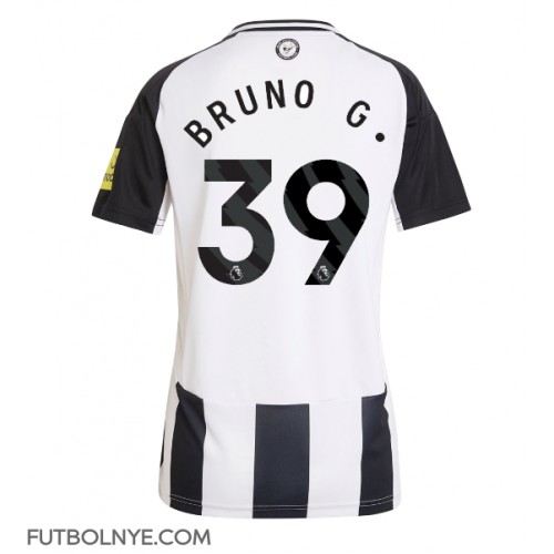 Camiseta Newcastle United Bruno Guimaraes #39 Primera Equipación para mujer 2024-25 manga corta